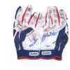 Landon Stephens 2023 Mississippi Braves Game Worn & Signed Franklin Powerstrap Batting Gloves3