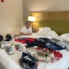 Luke Waddell with 2023 Mississippi Braves Game Worn & Signed Adidas Adizero Baseball Cleats