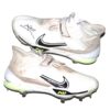 Darius Vines 2023 Atlanta Braves Game Worn & Signed Nike Trout Baseball Cleats - Pitched 6 Innings, Ronald Acuna Jr became 1st 40:70 Member!