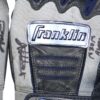 Javier Valdes 2023 Mississippi Braves Game Worn & Signed Gray & Blue Franklin Batting Gloves