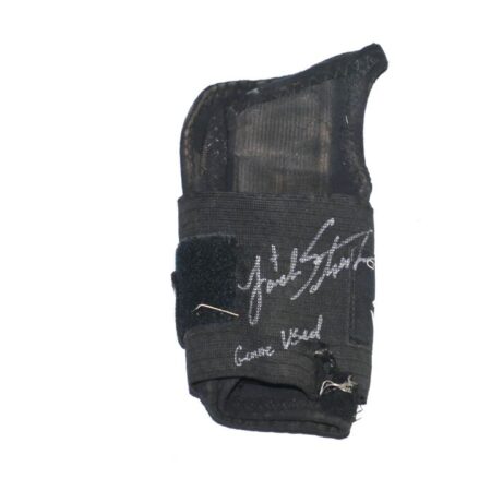 Landon Stephens 2023 Mississippi Braves Game Used & Signed EvoShield Sliding Wrist Protector