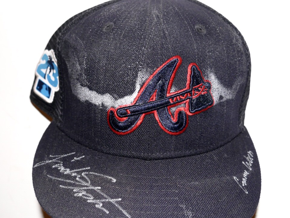 Landon Stephens Game Worn & Signed Official Atlanta Braves 2023