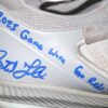 Stuart Fairchild 2023 Cincinnati Reds #17 Game Worn & Signed Gray New Balance Baseball Cleats