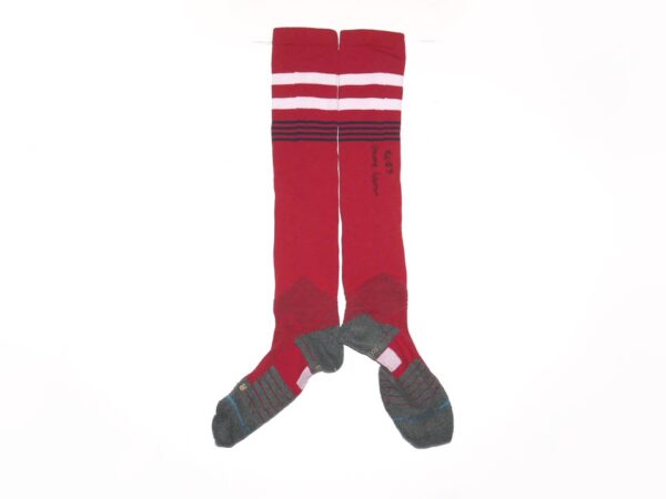Ben Joyce 2023 Game Worn & Signed Official Los Angeles Angels 44 JOYCE Stance Socks