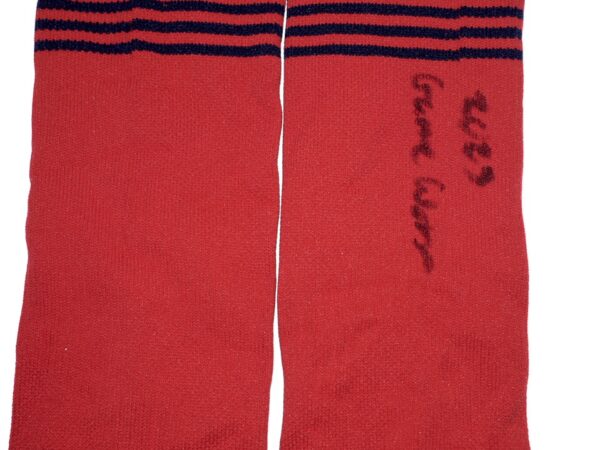 Ben Joyce 2023 Game Worn & Signed Official Los Angeles Angels 44 JOYCE Stance Socks