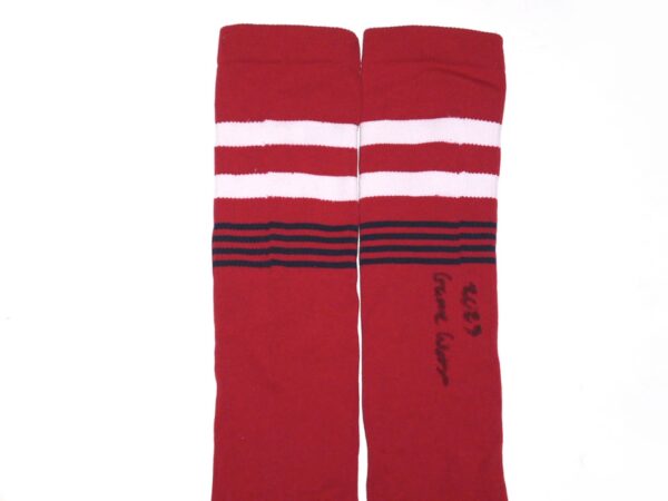 Ben Joyce 2023 Game Worn & Signed Official Los Angeles Angels 44 JOYCE Stance Socks