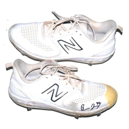 Ben Joyce 2023 Los Angeles Angels Rookie Game Worn & Signed New Balance Baseball Cleats