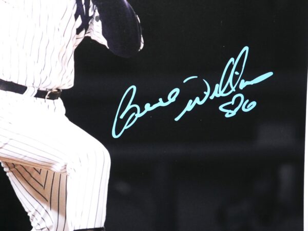 Bernie Williams New York Yankees Signed ALCS 8 x 10 Photo JSA