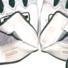 Cade Bunnell 2023 Mississippi Braves Game Worn & Signed White & Green Franklin Batting Gloves