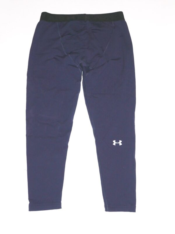 Dieter Eiselen Yale Bulldogs Game Worn & Signed Blue Under Armour 3XL Leggings