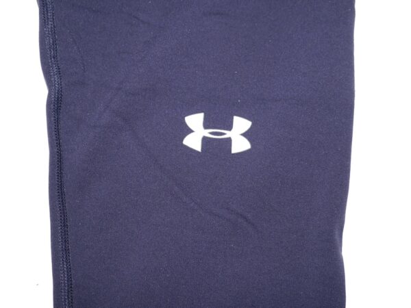 Dieter Eiselen Yale Bulldogs Game Worn & Signed Blue Under Armour 3XL Leggings