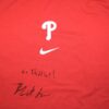 Herbert Iser 2023 Practice Worn & Signed Official Philadelphia Phillies Long Sleeve Nike Dri-Fit Shirt