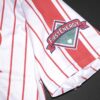 Herbert Iser Reading Fightin Phils Batting Practice Worn & Signed Mike Schmidt Replica Jersey