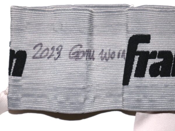 Logan O'Hoppe 2023 Los Angeles Angels Game Worn & Signed Franklin Jockstrap1
