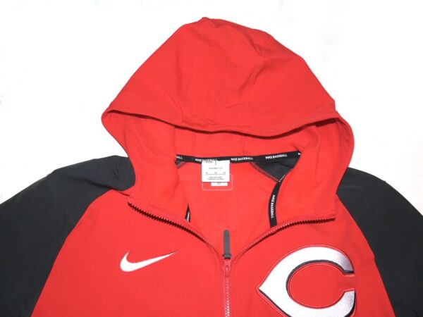 Stuart Fairchild Player Issued Official Cincinnati Reds FAIRCHILD 57 Nike Therma-Fit Full-Zip Jacket