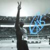 Usain Bolt Autographed Signed Paris MEETING AREVA 100 Metres 8 x 10 Photo