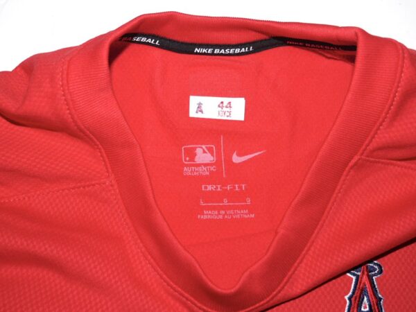 Ben Joyce 2023 Player Issued & Signed Official Los Angeles Angels #44 Nike Dri-Fit Pullover1