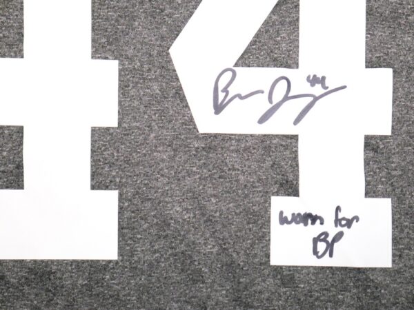Ben Joyce Batting Practice Worn & Signed Official Rocket City Trash Pandas #44 Long Sleeve BSN Sports XL Shirt