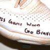Cade Bunnell 2023 Mississippi Braves Game Worn & Signed New Balance Baseball Cleats