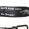 David McCabe 2023 Rome Braves Game Worn & Signed Black Champro Adjustable Baseball Belt