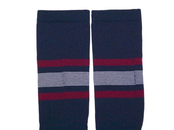 David McCabe 2023 Rome Braves Game Worn & Signed Official Stance MCCABE 9 Socks