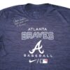 Drake Baldwin 2023 Game Worn & Signed Official Atlanta Braves Baseball Nike Dri-Fit Shirt