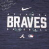 Drake Baldwin 2023 Player Issued & Signed Official Atlanta Braves Baseball BALDWIN 73 Nike Dri-Fit Shirt