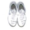 Drake Baldwin Augusta GreenJackets Training Worn & Signed Go Braves White & Silver Nike Alpha Renew Turf Baseball Shoes