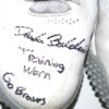 Drake Baldwin Augusta GreenJackets Training Worn & Signed Go Braves White & Silver Nike Alpha Renew Turf Baseball Shoes