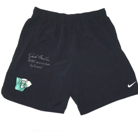 Drake Baldwin Practice Worn & Signed Official Augusta GreenJackets Nike Shorts