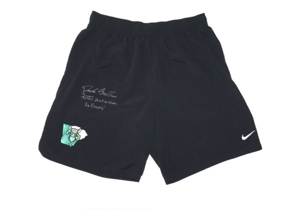 Drake Baldwin Practice Worn & Signed Official Augusta GreenJackets Nike Shorts