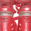 Drew Lugbauer Rome Braves Game Worn & Signed Force3 Pro Gear Catcher Leg Guards