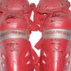 Drew Lugbauer Rome Braves Game Worn & Signed Force3 Pro Gear Catcher Leg Guards