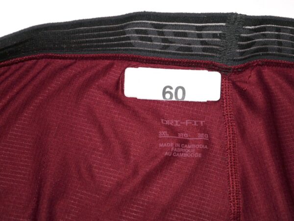 Jaryd Jones-Smith 2023 Washington Commanders #60 Game Worn & Signed Nike Dri-Fit Leggings