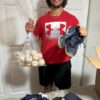 Javier Valdes with 2023 Mississippi Braves Game Worn & Signed Nike Alpha Huarache Baseball Cleats