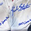 Landon Stephens 2023 Mississippi Braves Game Worn & Signed Franklin Powerstrap Batting Gloves