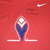 Luke Waddell 2023 Mississippi Braves Training Worn & Signed Go Braves! Nike Pro Pullover Hoodie