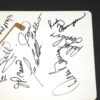Senior PGA Golf Multi-Signed License Plate Autographed by (16) including Tony Jacklin