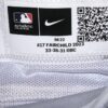 Stuart Fairchild 2023 Cincinnati Reds Game Worn & Signed Gray Nike Pants