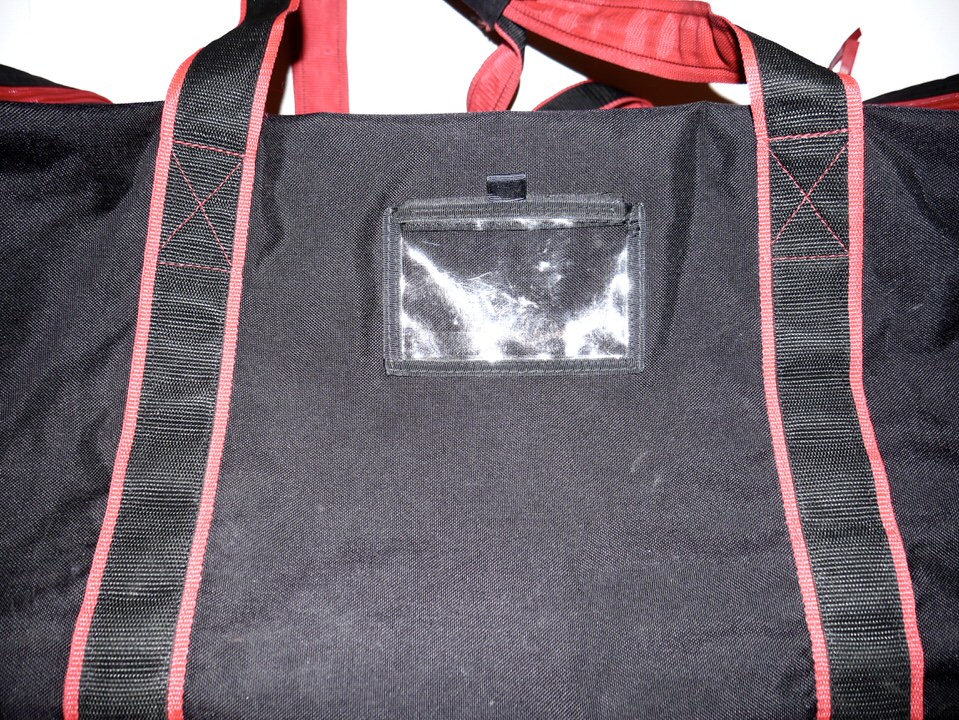 Stuart Fairchild Team Issued Official Cincinnati Reds 4orte Equipment Bag - Measures 28 x 15 x 15!