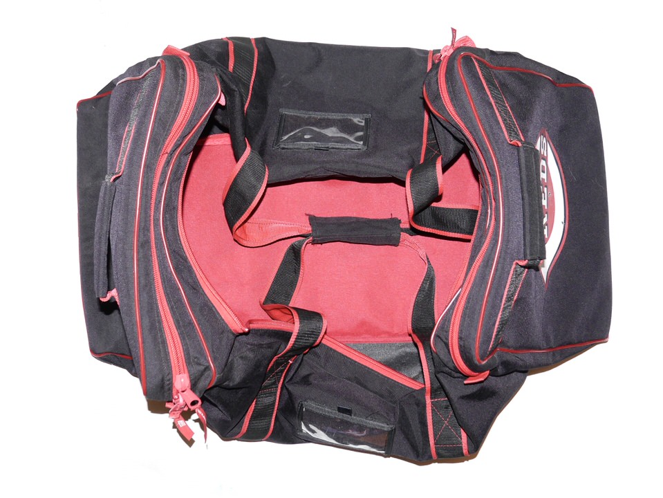 Stuart Fairchild Team Issued Official Cincinnati Reds 4orte Equipment Bag - Measures 28 x 15 x 15!