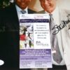 Baseball Hall of Famers Monte Irvin New York Giants and Stan Musial St Louis Cardinals Signed Autographed 8 x 10 Photo - JSA