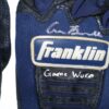 Cade Bunnell 2023 Mississippi Braves Game Worn & Signed Blue & Black Franklin Batting Gloves