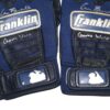 Cade Bunnell 2023 Mississippi Braves Game Worn & Signed Blue & Black Franklin Batting Gloves