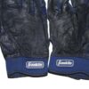 Cade Bunnell 2023 Mississippi Braves Game Worn & Signed Blue & Black Franklin Batting Gloves