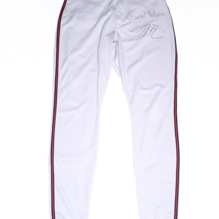 David McCabe 2023 Salt River Rafters Game Worn & Signed Official Grey Nike Pants - Worn in Arizona Fall League!