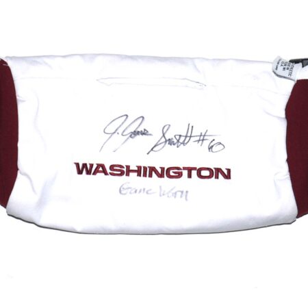 Jaryd Jones-Smith 2023 Game Worn & Signed Official Washington Commanders Hand Warmers
