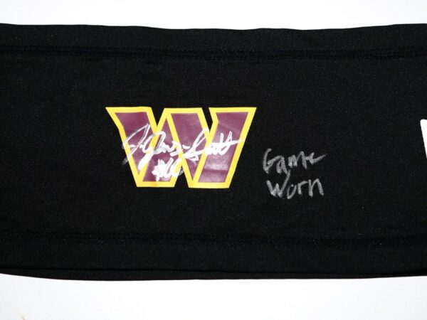 Jaryd Jones-Smith 2023 Game Worn & Signed Official Washington Commanders New Era Headband