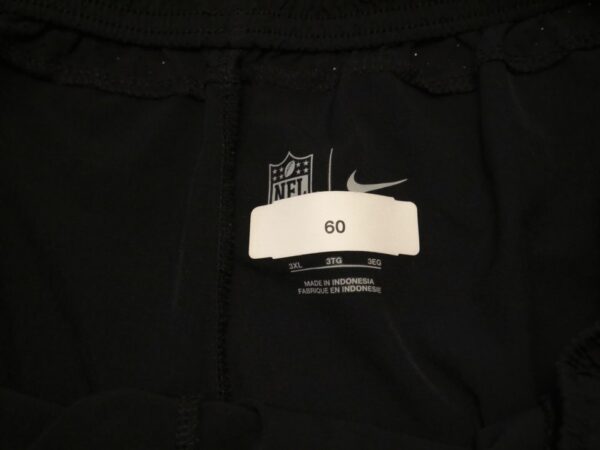 Jaryd Jones-Smith 2023 Training Camp Worn & Signed Official Washington Commanders #60 Nike 3XL Shorts