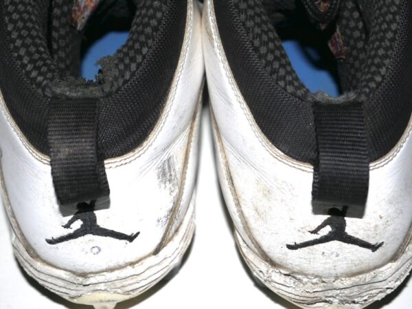 Jaryd Jones-Smith 2023 Washington Commanders Game Worn & Signed Nike Air Jordan Cleats